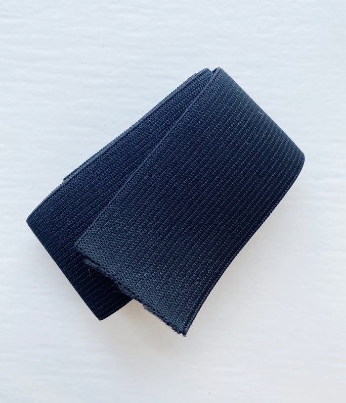 Elastik 4 cm - Sort