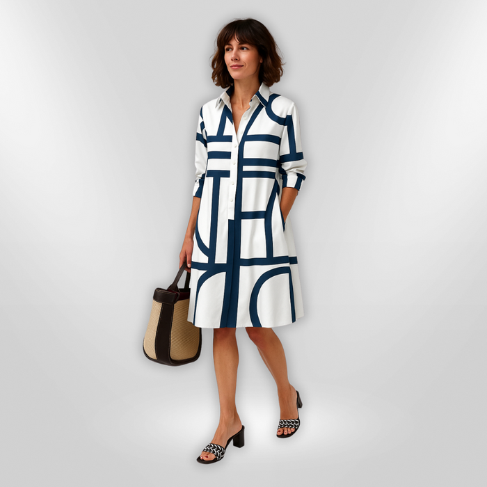 Elya - Robe Élégante avec Poches