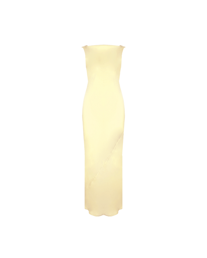 FIREBIRD COWL GOWN BUTTER
