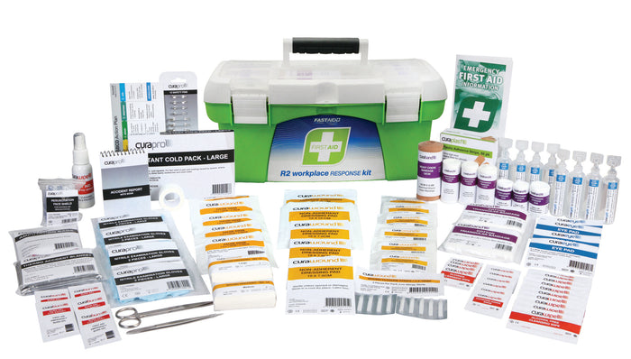 First Aid Kit R2 Workplace Response Kit 1 Tray Plastic Portable