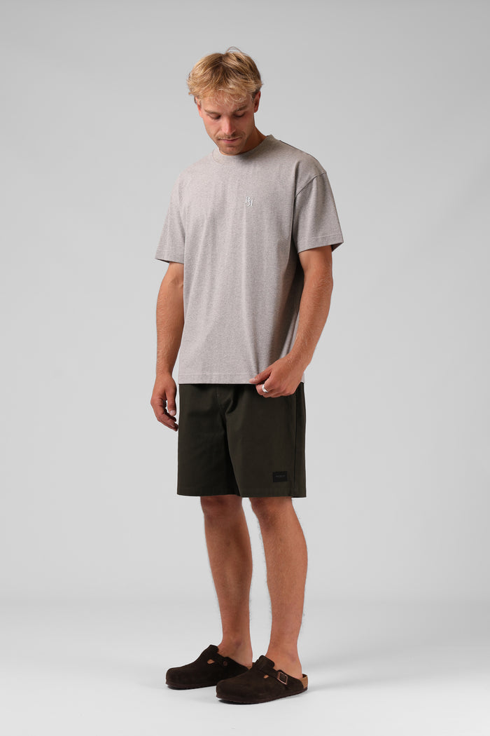 Form Tee - Grey Marl