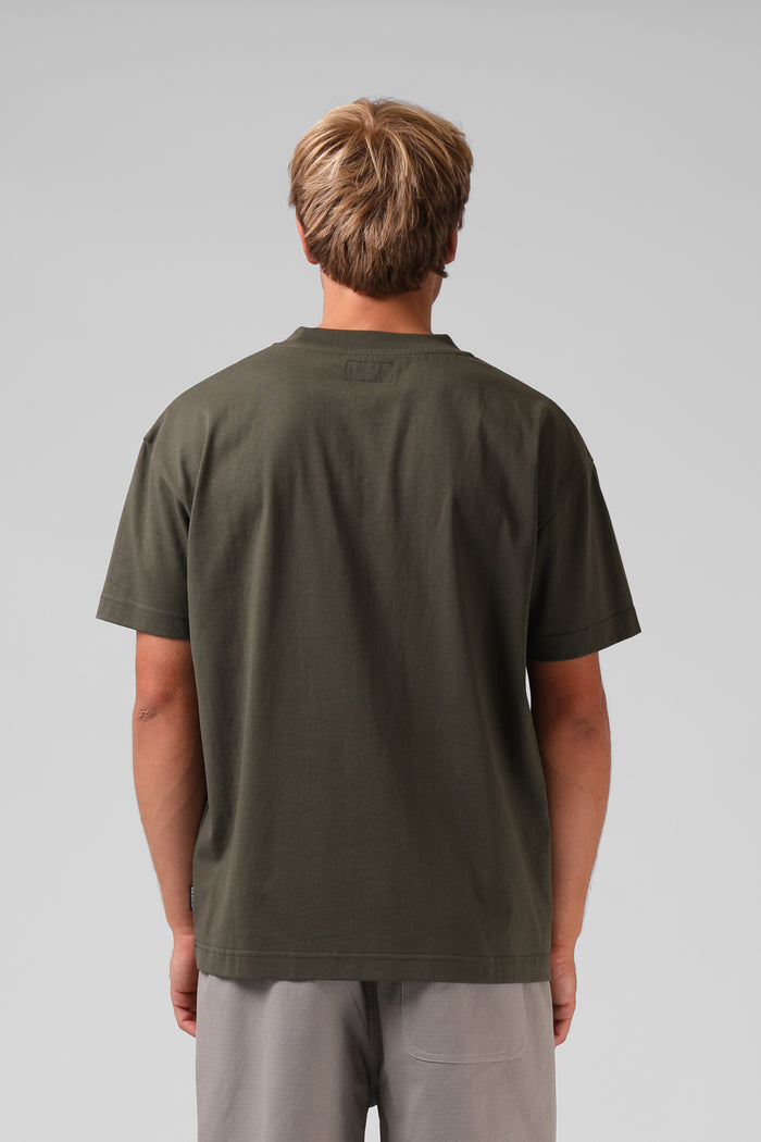 Form Tee - Olive Green
