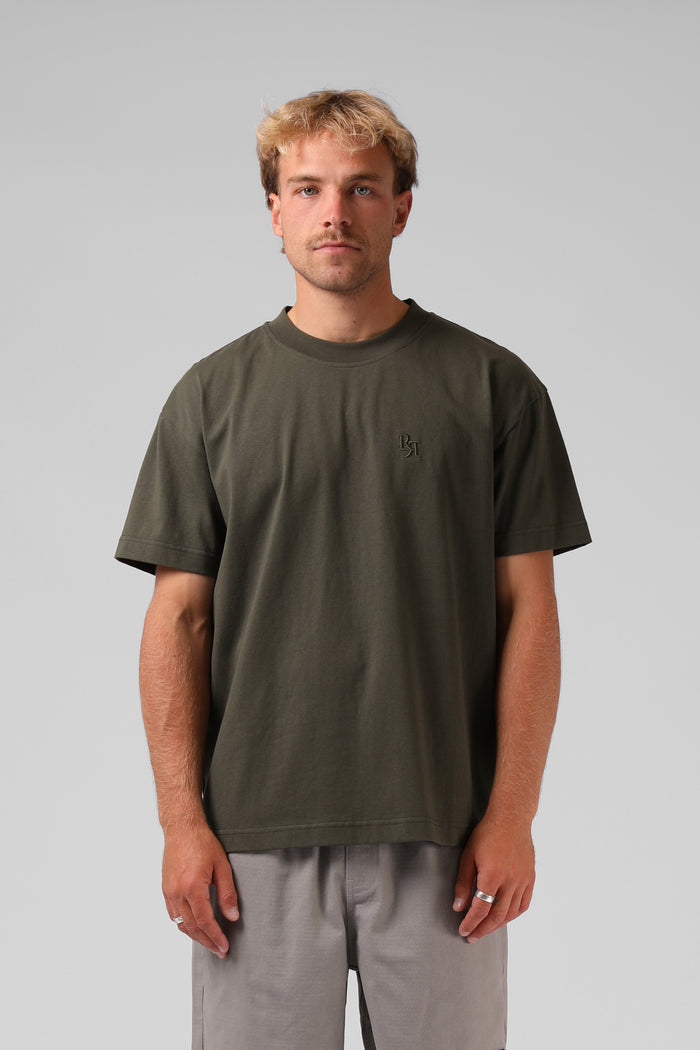 Form Tee - Olive Green
