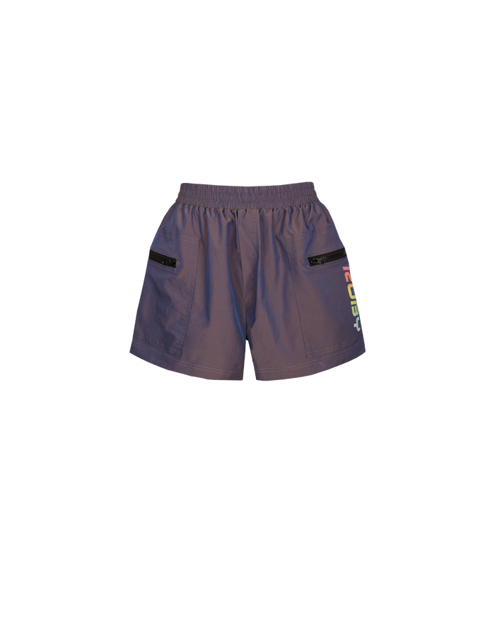 FRONT LEFT SHORT IRIDESCENT