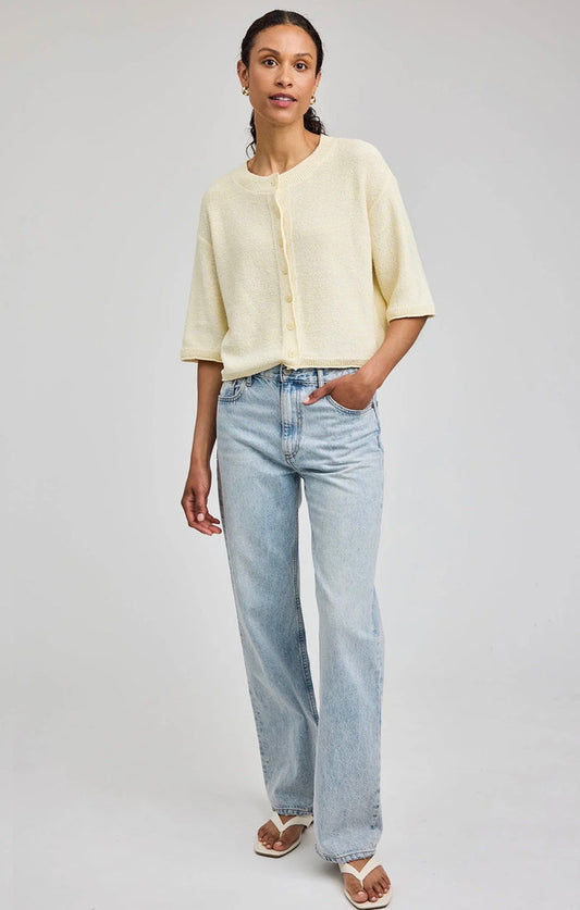 Genevieve Cardigan - Cornsilk
