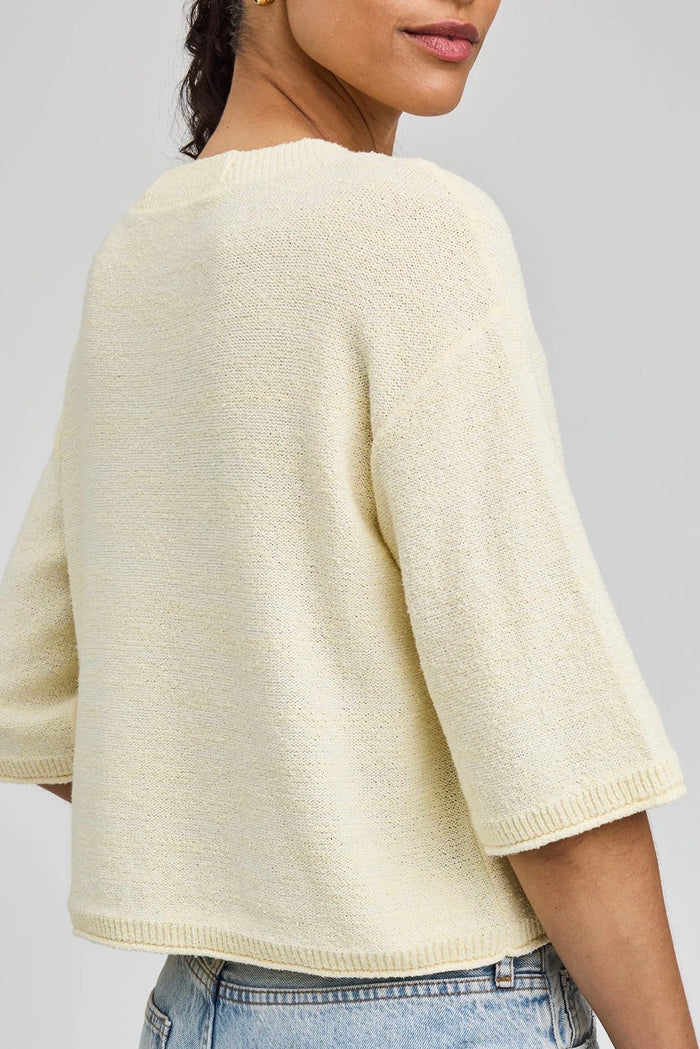 Genevieve Cardigan - Cornsilk