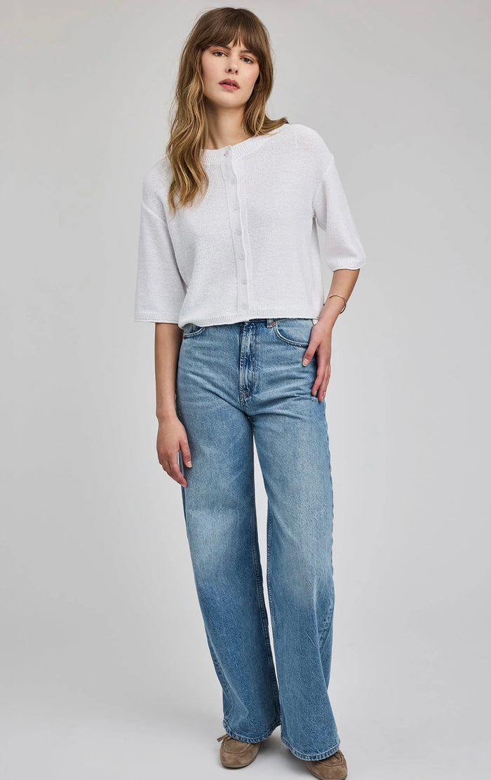Genevieve Cardigan - White