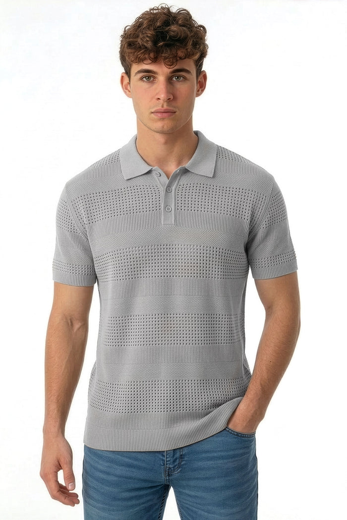 Half Button Polo