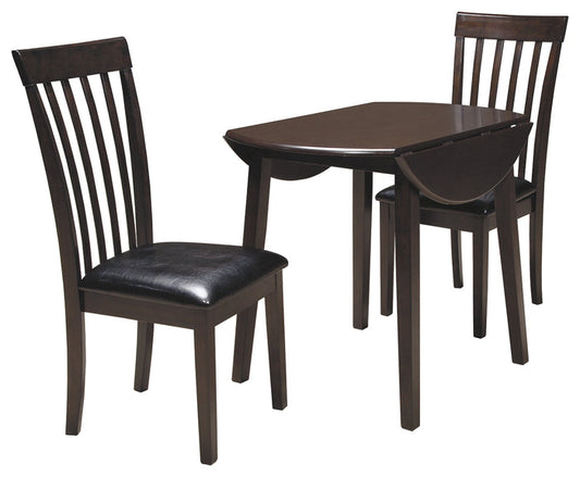 Hammis D310 Dark Brown 3-Piece Dining Room Set