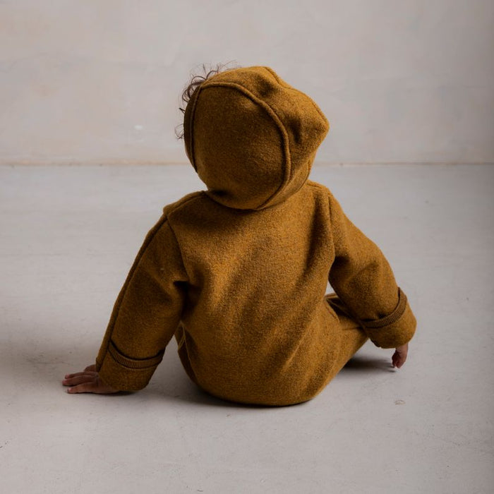 Harvest Baby & Kids Overall - Boiled Merino Wool  - Copper