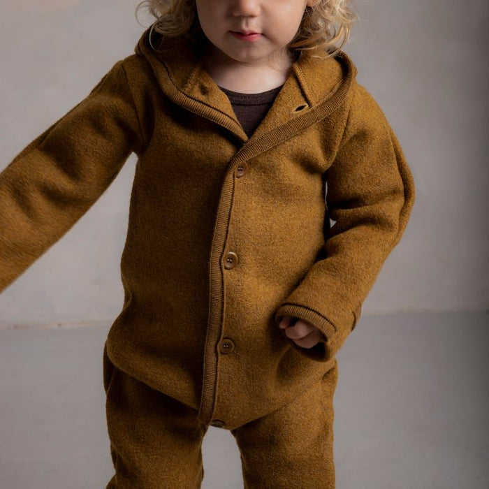 Harvest Baby & Kids Overall - Boiled Merino Wool  - Copper