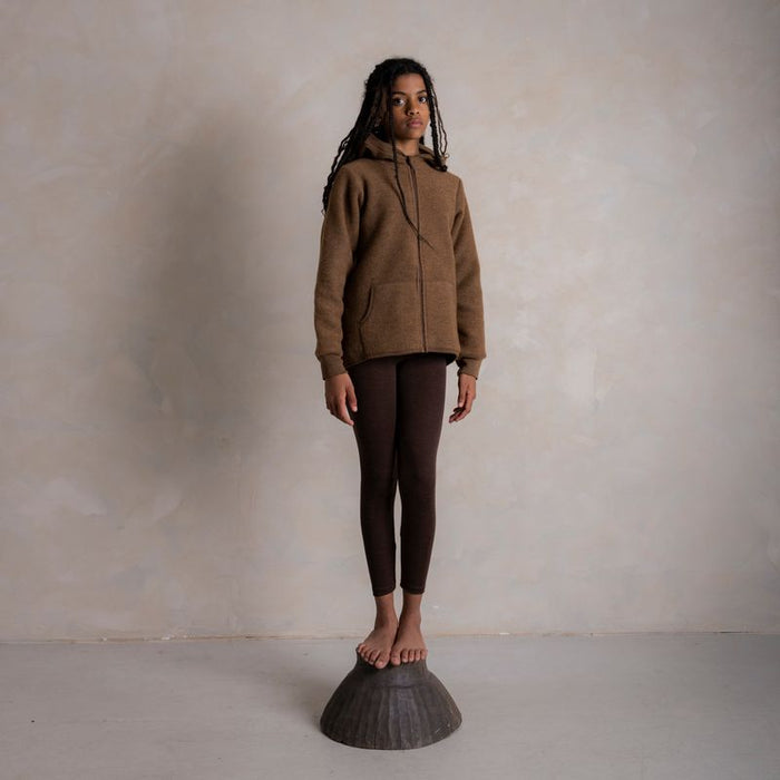 Hawk Kids Jacket - Merino Wool Fleece - Sycamore