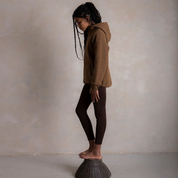 Hawk Kids Jacket - Merino Wool Fleece - Sycamore