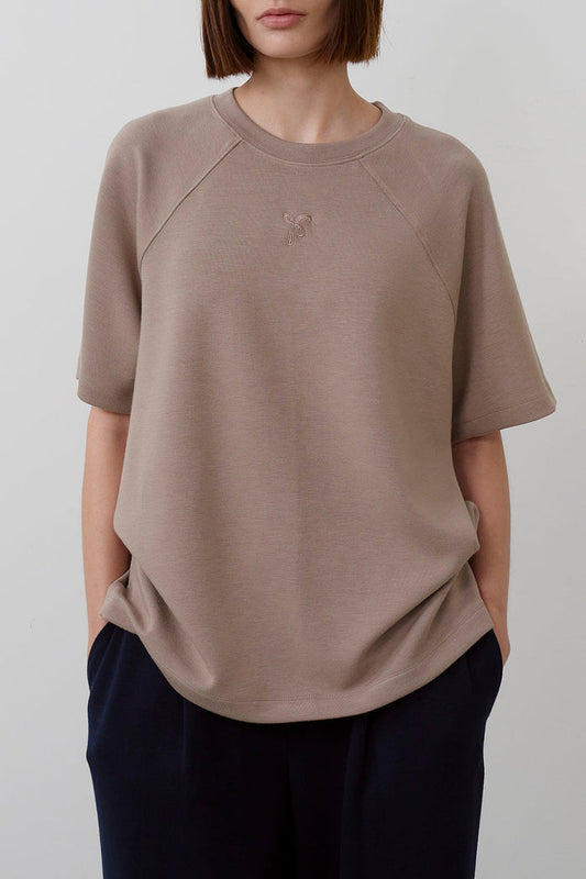 【HER&SHE 2025AW】Double-faced symbol Raglan T-shirt (25 F/W)