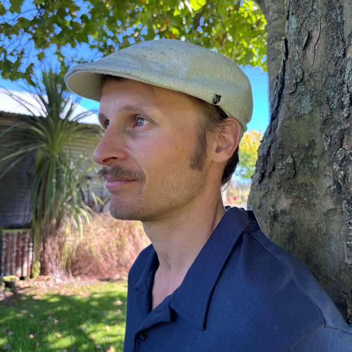Hills Hats - Linen/Cotton Summer Duckbill Cap - Highland Grey