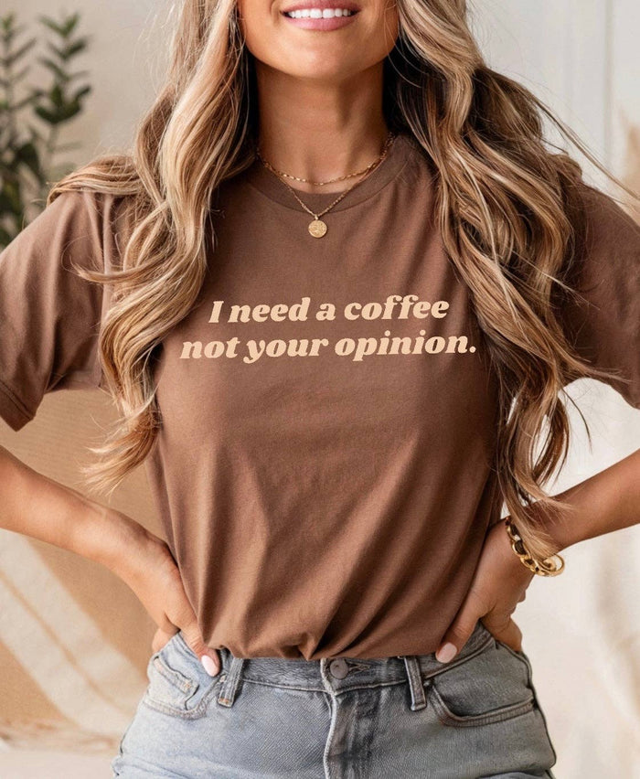 I need a coffee shirt