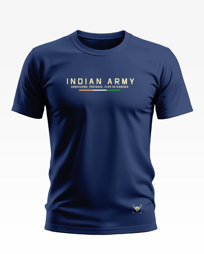 Indian Army Ever Determined Soft Cotton T-shirt