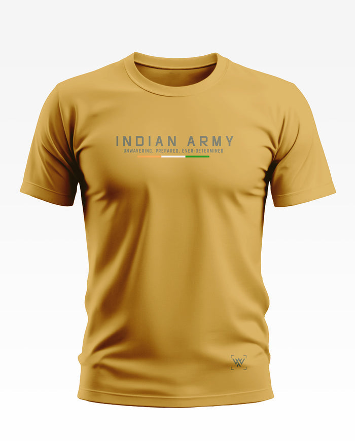 Indian Army Ever Determined Soft Cotton T-shirt