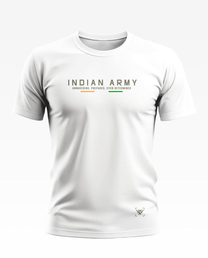 Indian Army Ever Determined Soft Cotton T-shirt