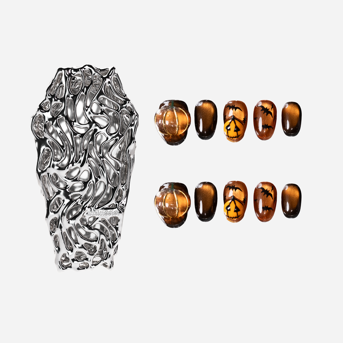 Jack O' Lantern Coffin Set
