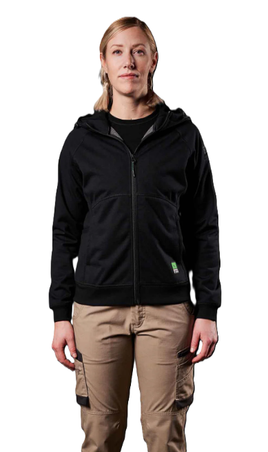 Jacket Ladies Fleece Zip Thru Hoodie WF-3W