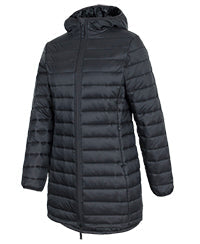 JB's Ladies Puffer Coat Black 3APC1
