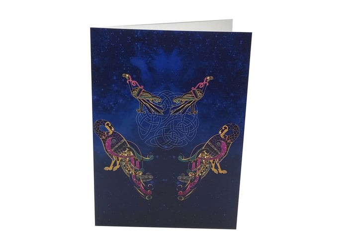 Jennifer Rothwell - Kells Space Mythology Greeting Card