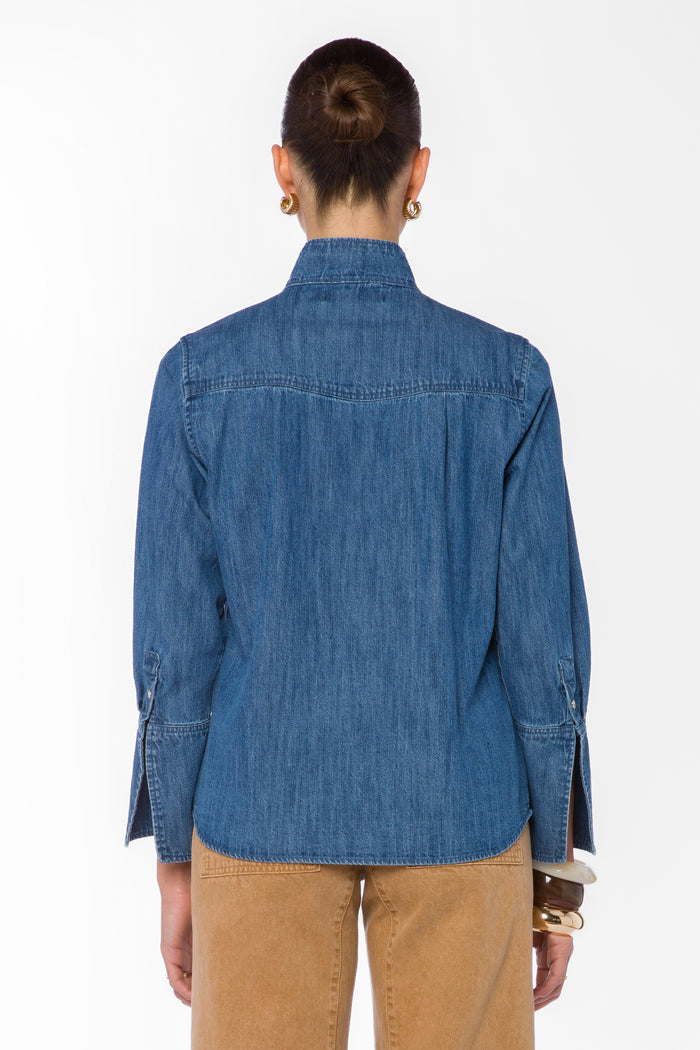 Joline Blue Shirt