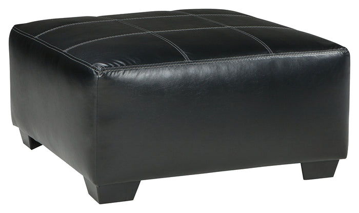 Kumasi 3220208 Black Oversized Accent Ottoman
