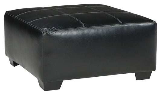 Kumasi 3220208 Black Oversized Accent Ottoman