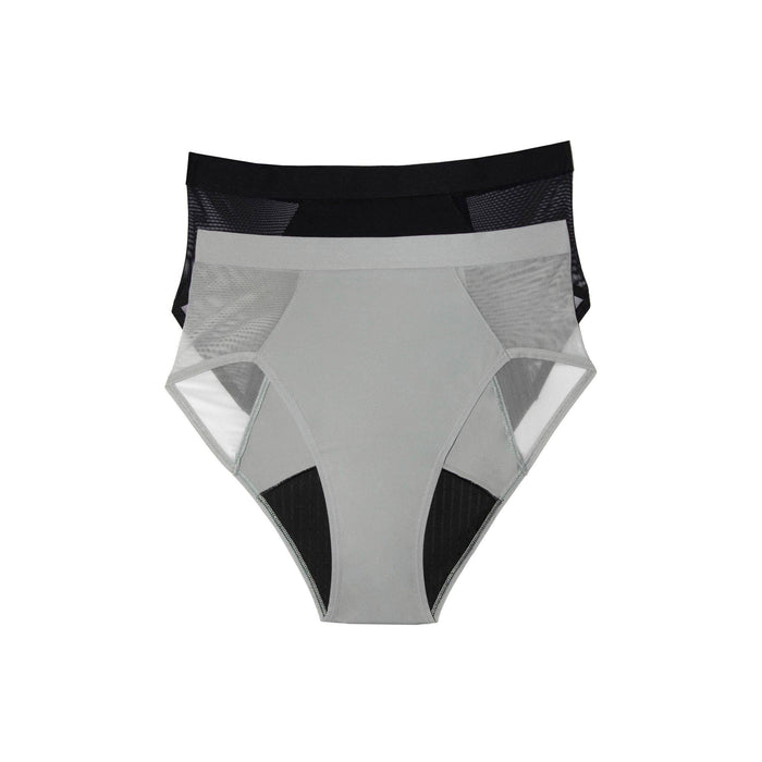 Leak Proof French Cut High Waist: Black - Intimate Whispers