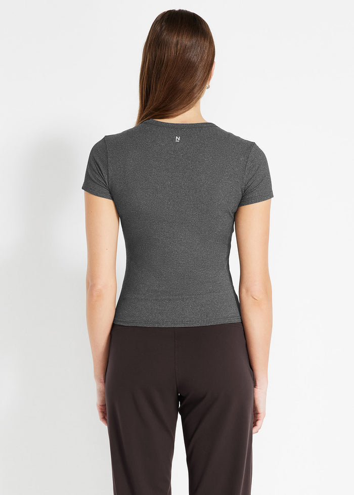Lightweight Ribbed Tee