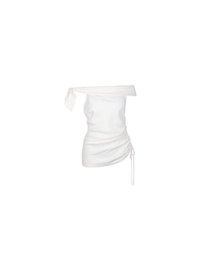 LILY OFF THE SHOULDER TOP WHITE