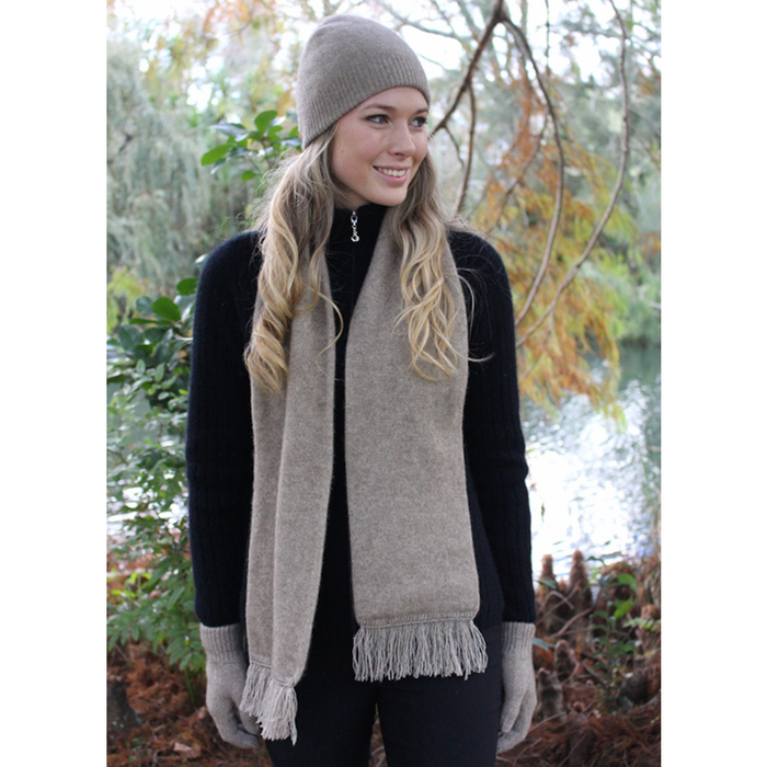 Natural Lothlorian - Plain Scarf (9905)