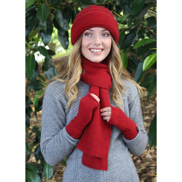 Lothlorian- Possum & Merino Double Thickness Scarf (9899)