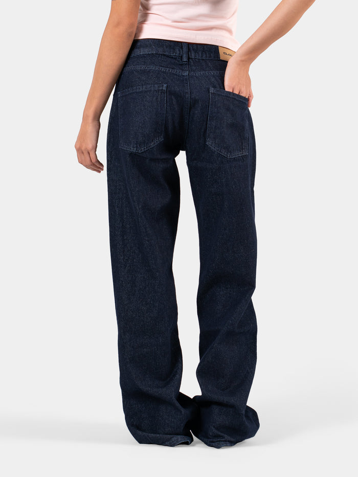LOW WAIST JEANS BLUE 3