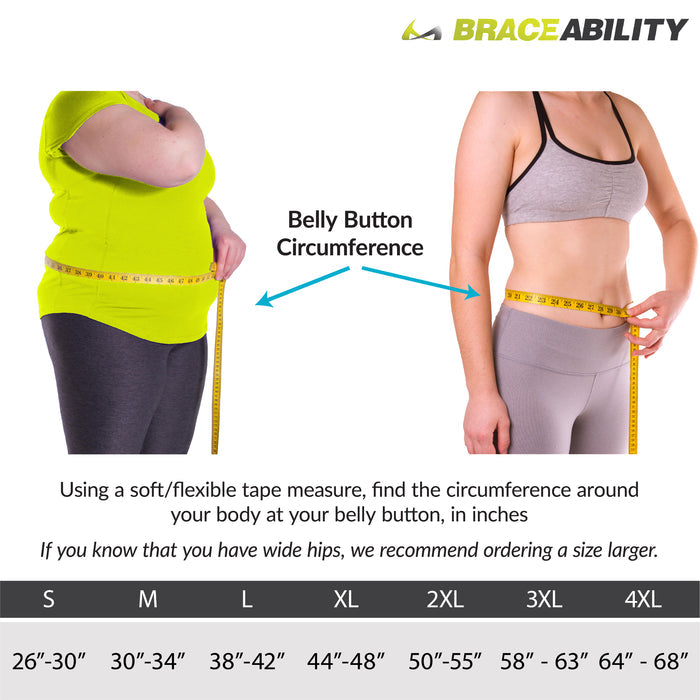 The sizing on our sciatica back pain relief brace comes in sizes small to 4xl. Sizes are based on body circumferences around where you plan to wear the brace.