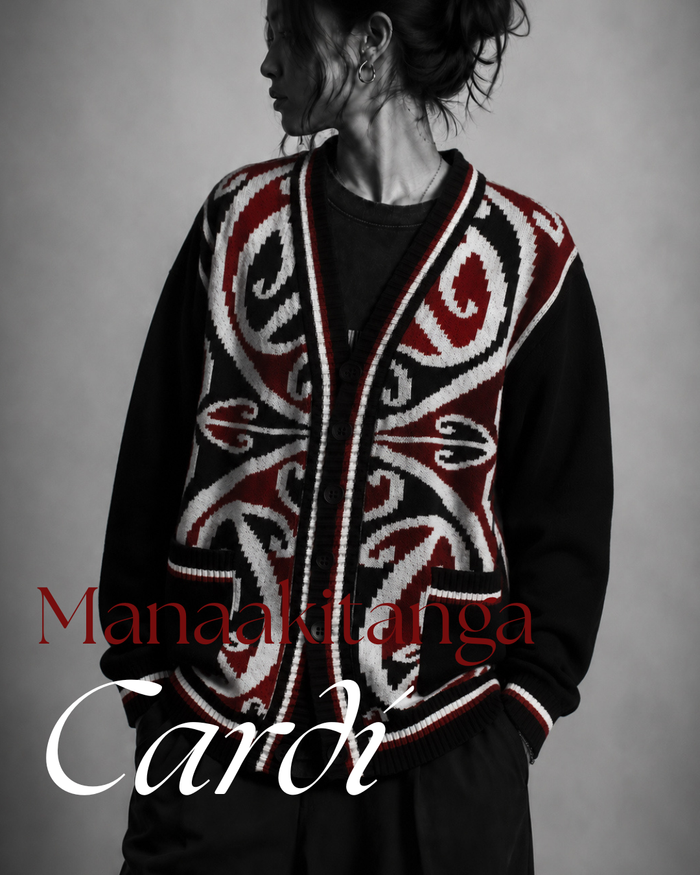 Manaakitanga Oversized Knit Cardi