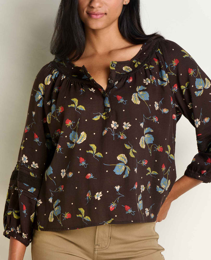 Manzana Peasant Long Sleeve Shirt