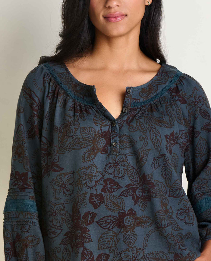 Manzana Peasant Long Sleeve Shirt