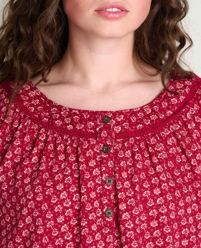 Manzana Peasant Long Sleeve Shirt
