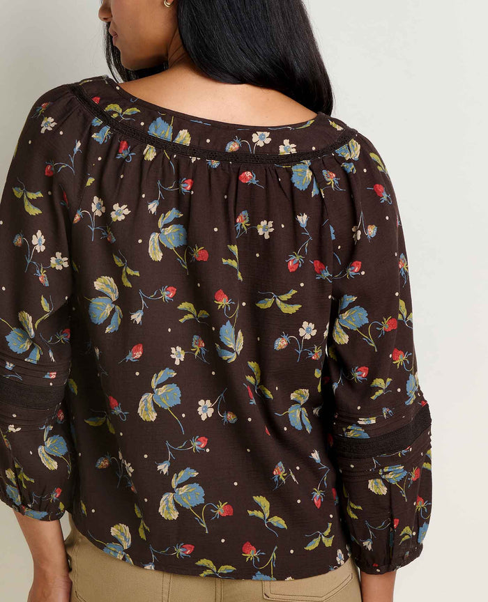Manzana Peasant Long Sleeve Shirt