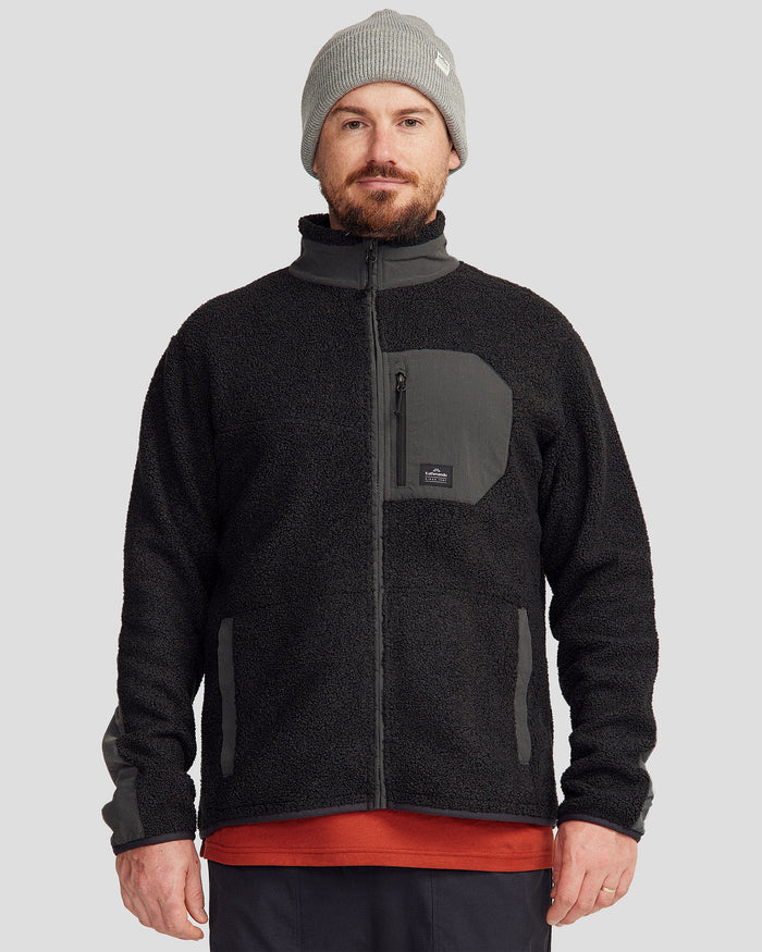 Men's Co-Z High Pile Jacket v3 - Black Stingray