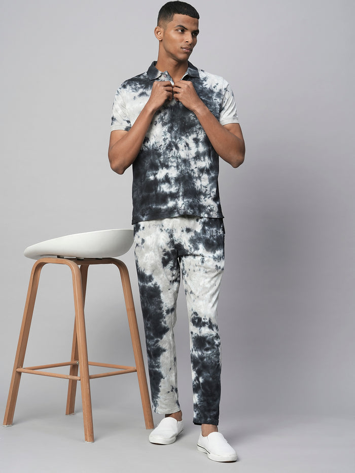Men's Cotton Regular Fit Track Pant Black