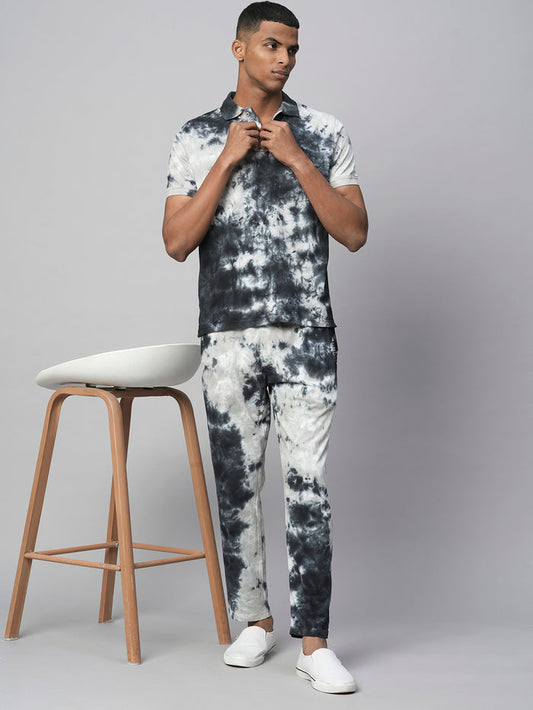 Men's Cotton Regular Fit Track Pant Black