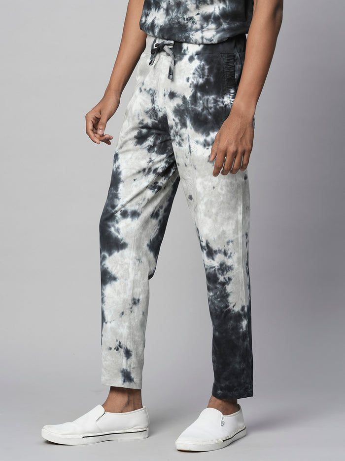 Men's Cotton Regular Fit Track Pant Black