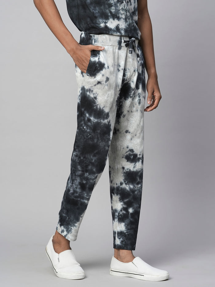 Men's Cotton Regular Fit Track Pant Black