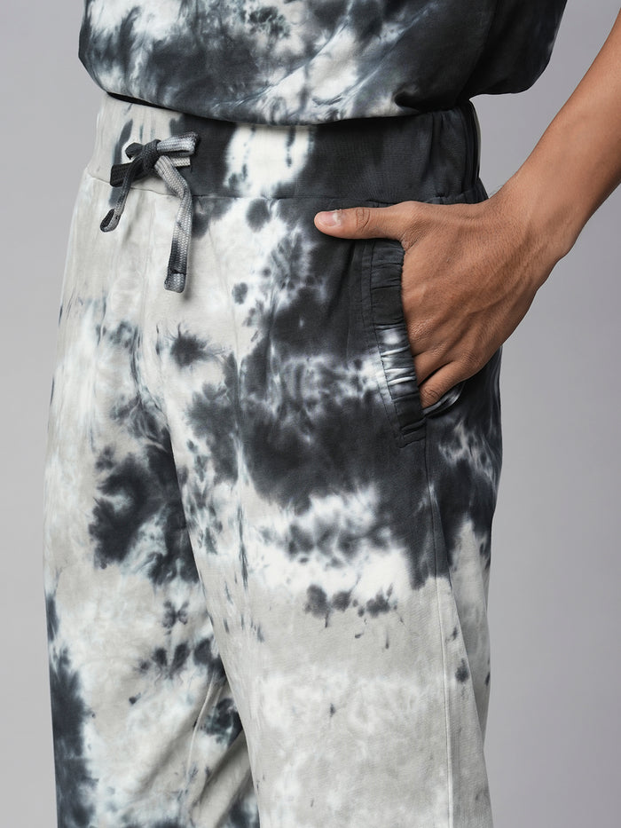 Men's Cotton Regular Fit Track Pant Black