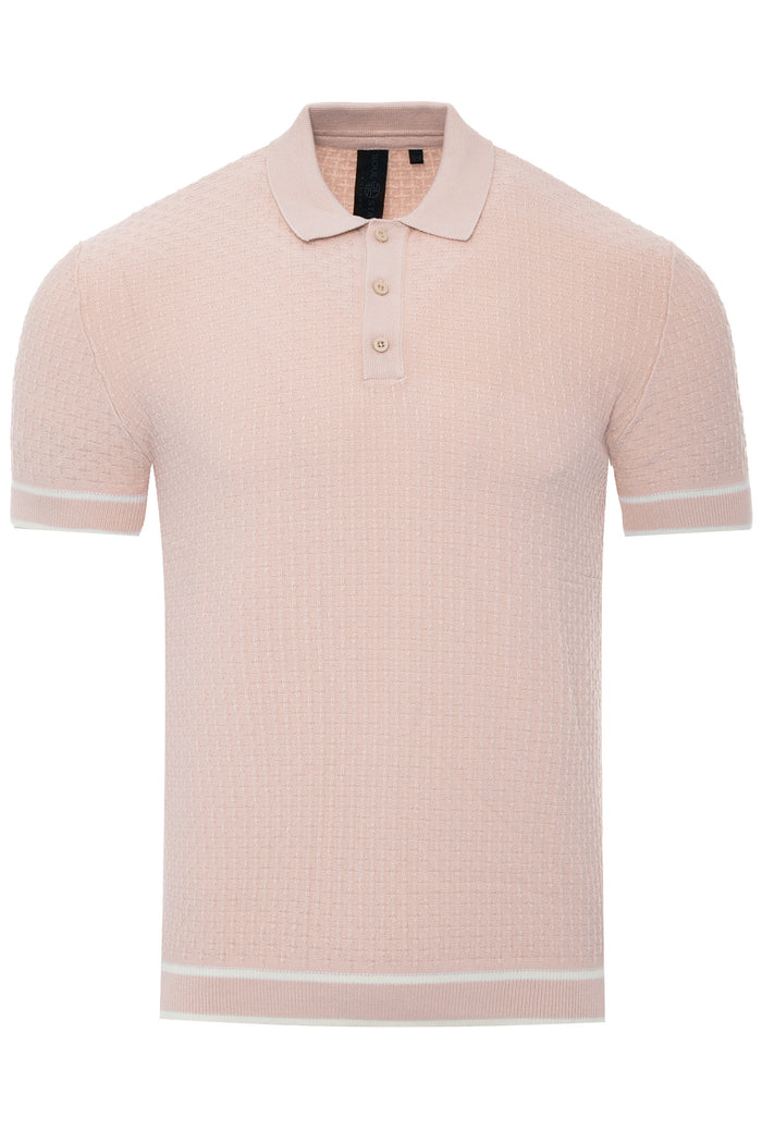 Men's Half-Button Knit Polo