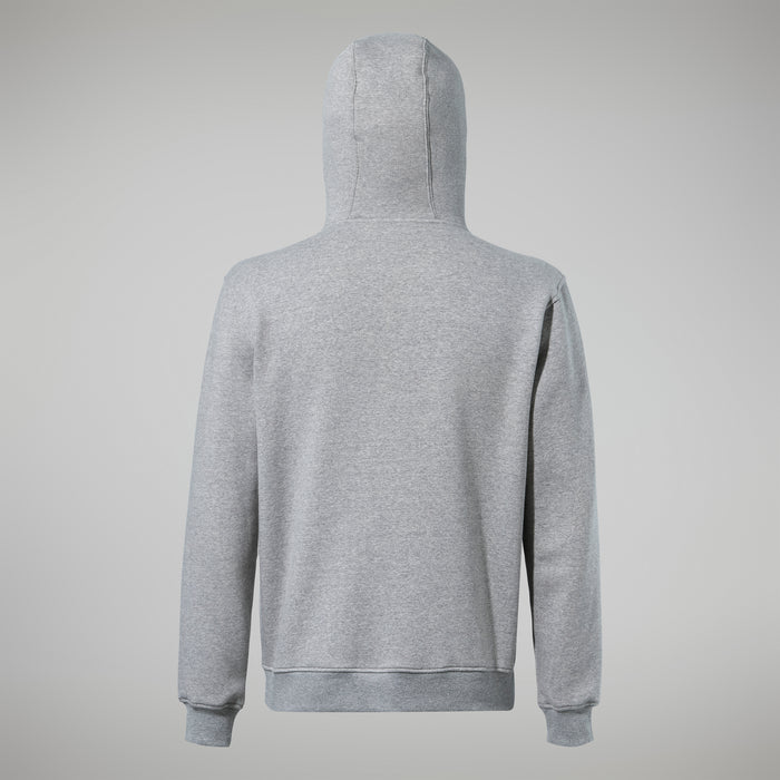 Men's Logo FZ Hoody - Dark Grey